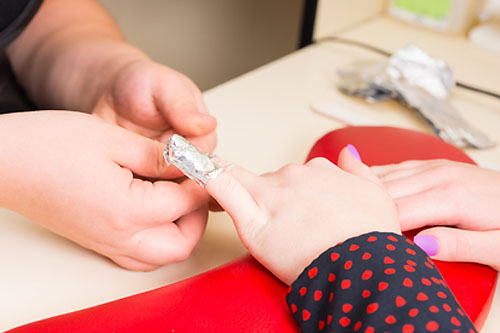 Manicure żelowy